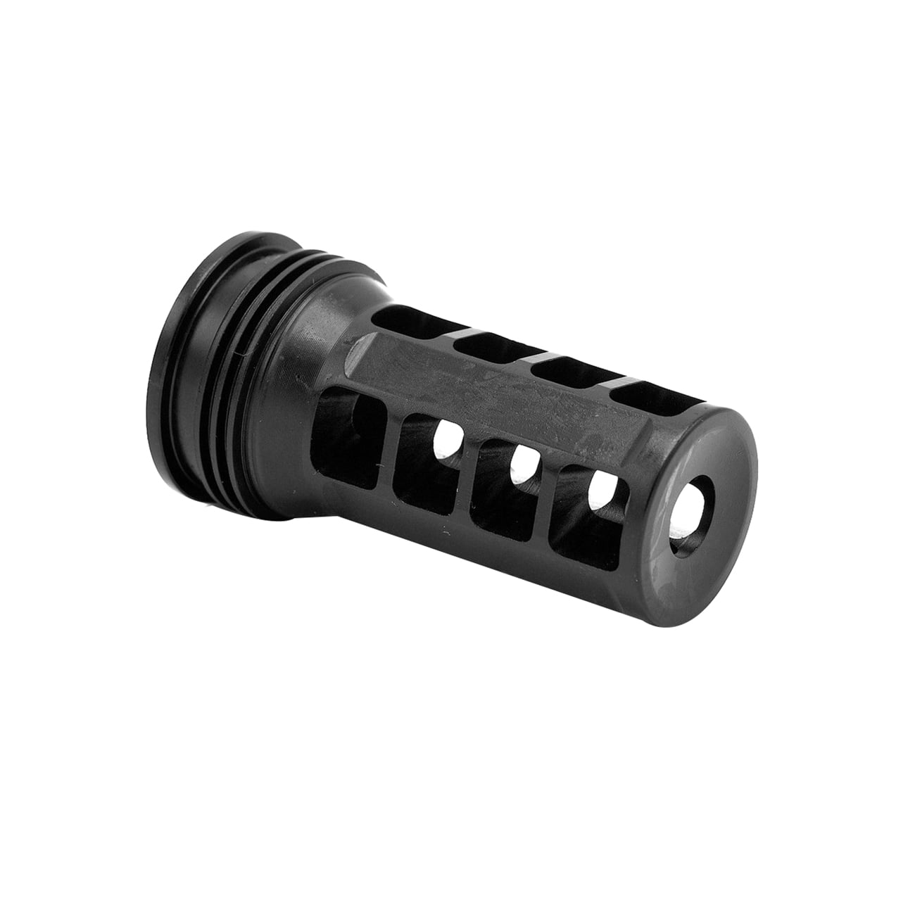 Huxwrx Safety Co QD 338 QD Muzzle Brake 3/4"-24 tpi - Enhance Recoil Control with Black - 1598