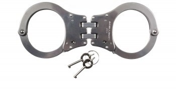 Rothco Nij Approved Stainless Steel Hinged Handcuffs