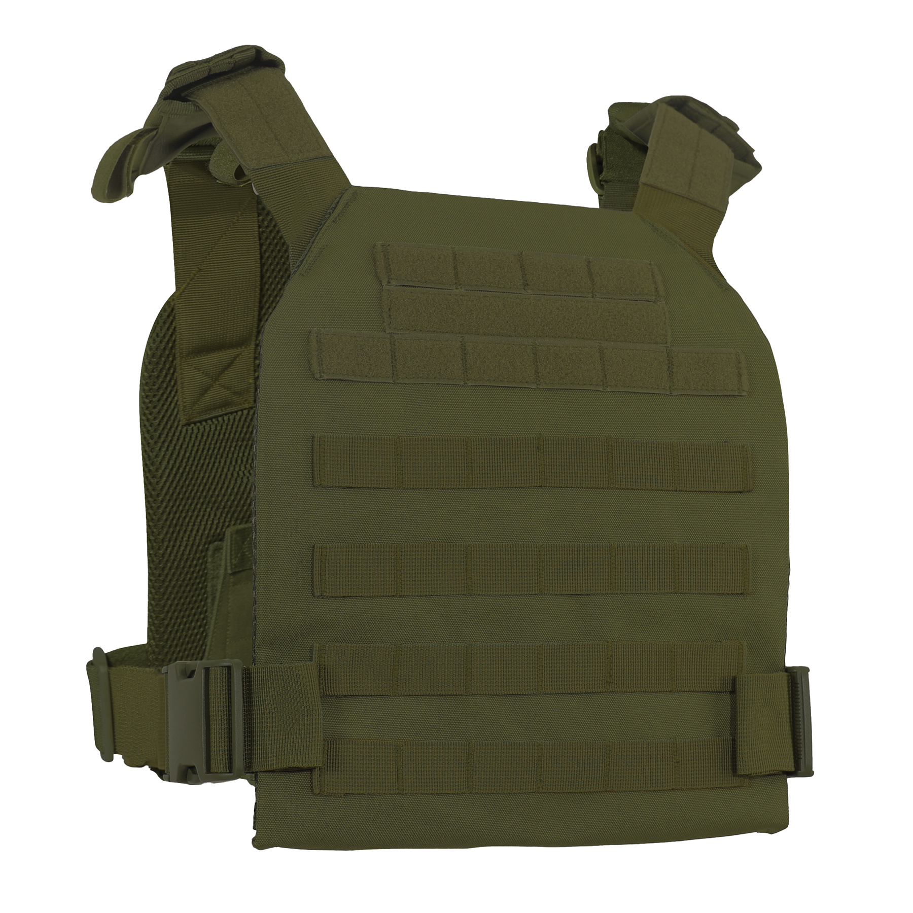 Rothco Low Profile Plate Carrier Vest - Olive Drab, Regular