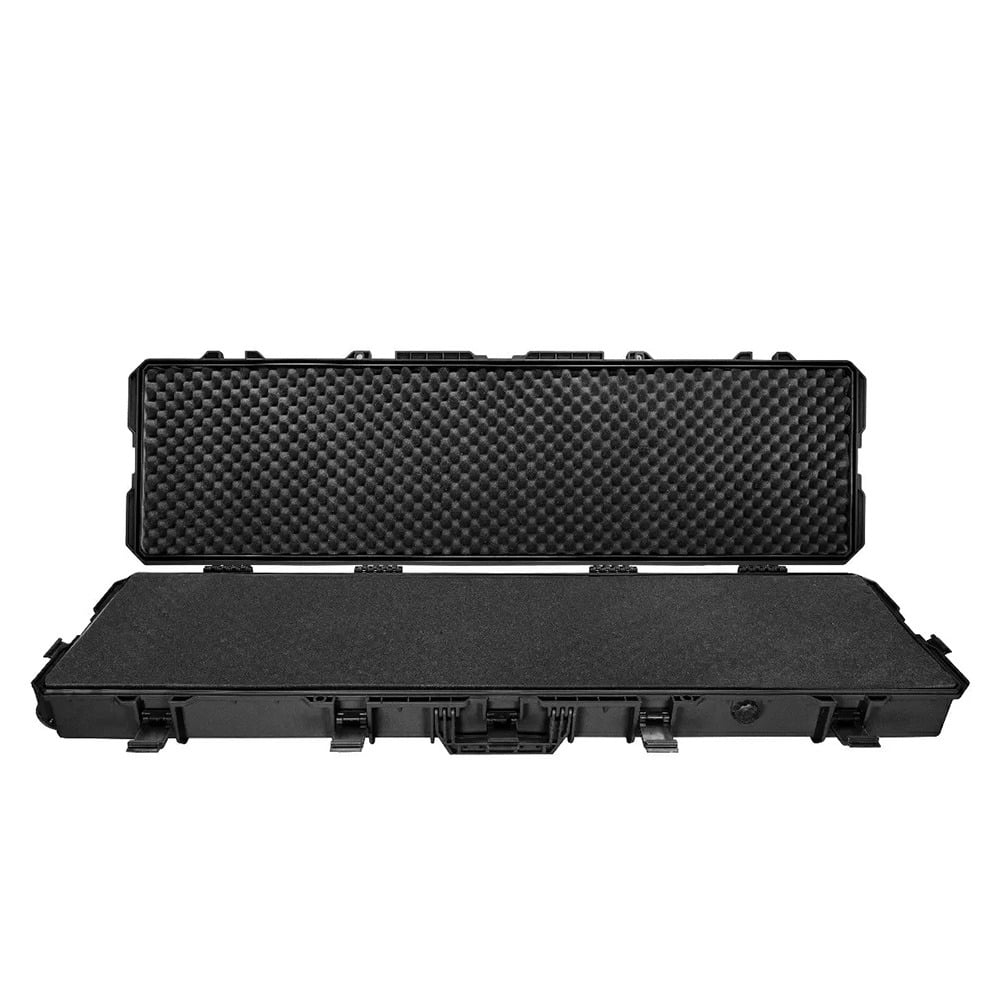 EYLAR 54" Stacker Series Hard Roller Rifle Case with Foam, Black