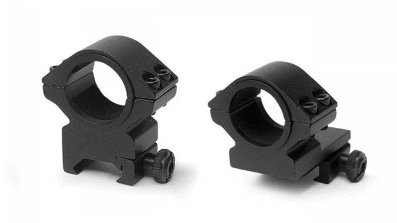 Konus 2-Piece Riflescope Rings 30mm 1" (Insert-Style) - Matte Black