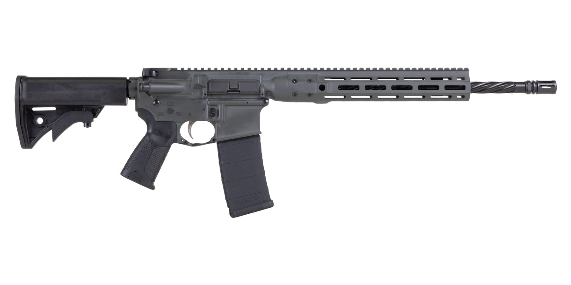 LWRC ICDI Discovery 16" Premium Grey Earth 5.56 ICDIR5PG16MLE