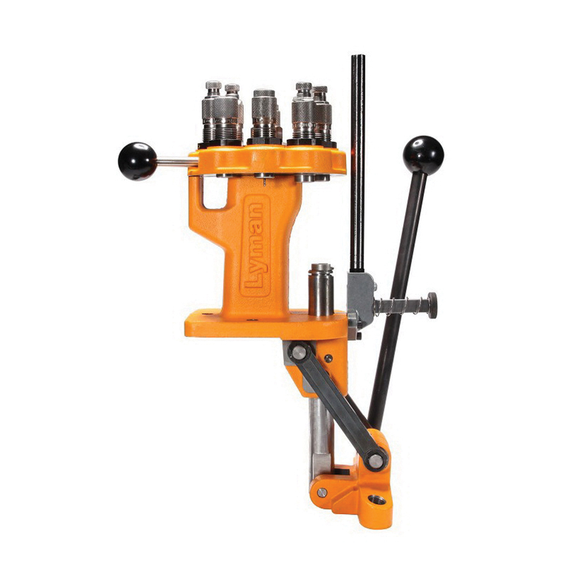 Lyman Brass Smith All-American 8 Powder Coated Cast Iron Turret Press - 7040750
