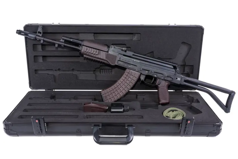 Arsenal SAM7SF 7.62x39mm Semi-Auto Rifle with Plum Furniture AR-M5F Rail System Plum 30rd Mag