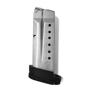 Smith-Wesson Smith & Wesson M&P9 Shield Magazine Stainless Steel 9mm Luger 8/rd
