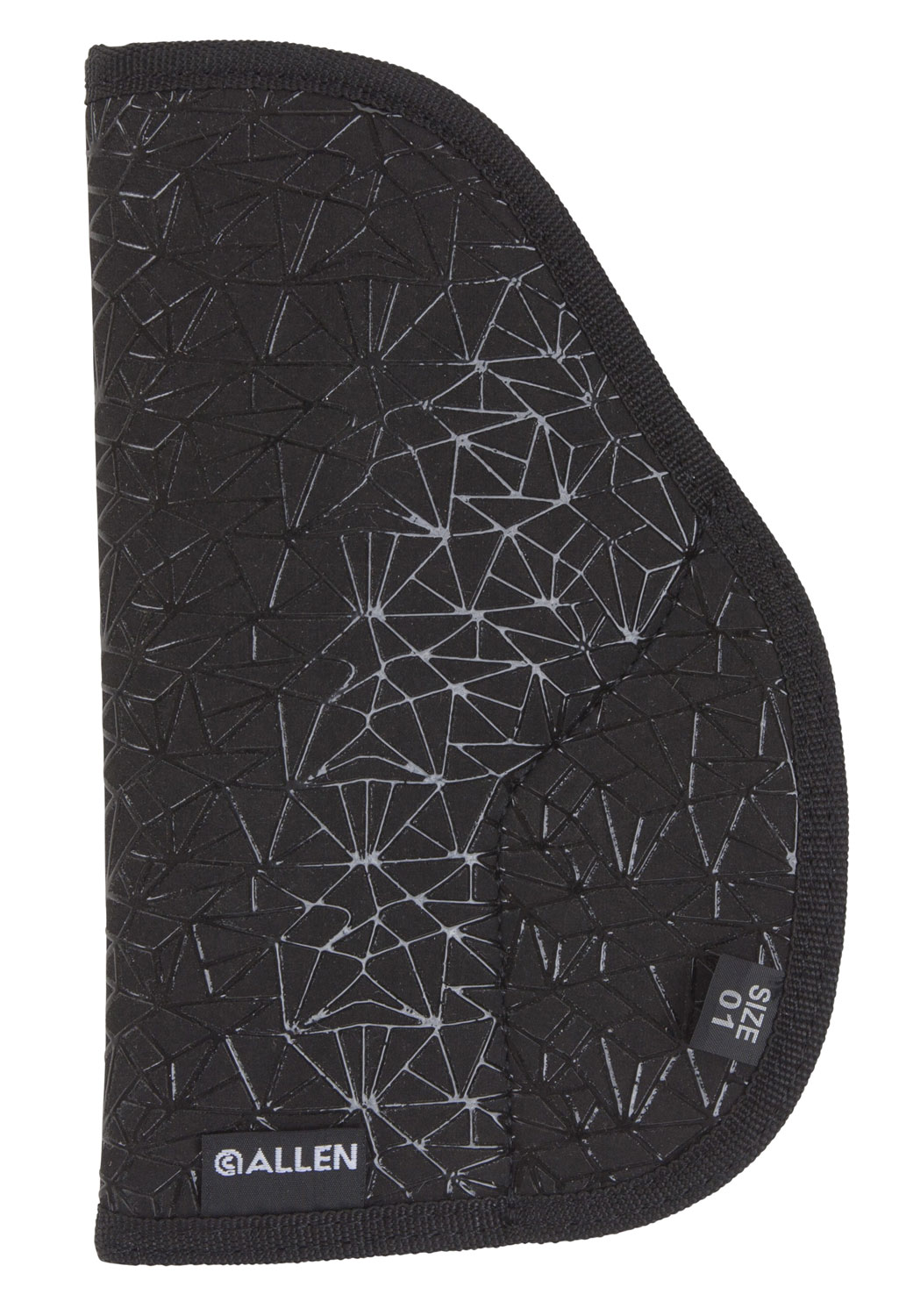 Allen Spiderweb Size 01 Ambidextrous Hand 3" to 4" Medium Semi Automatics Holster, Textured Black - 44901