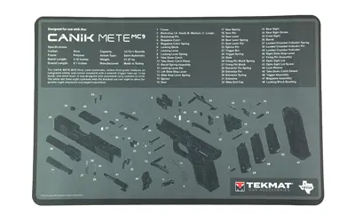 TEKMAT CANIK MC9 GUN CLEANING MAT
