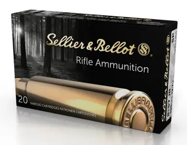 Sellier Bellot 8x57 JRS Ammunition SB857JRA 196 Grain Soft Point 20 Rounds