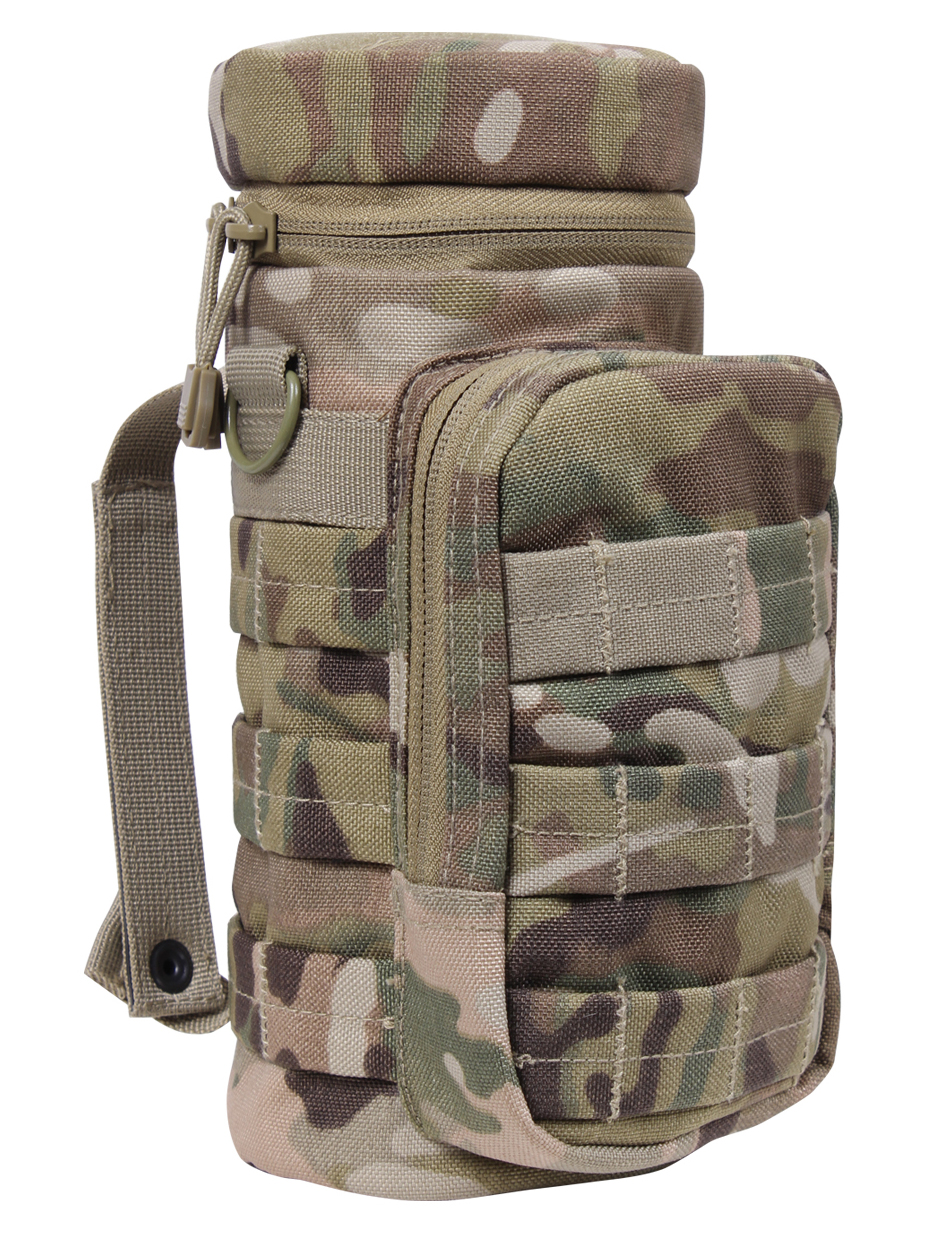Rothco Molle Compatible Water Bottle Pouch - Multicam