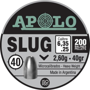 Hatsan-Usa Hatsan Apolo Slug Air Rifle Pellets .25 Cal 40 gr 200/ct