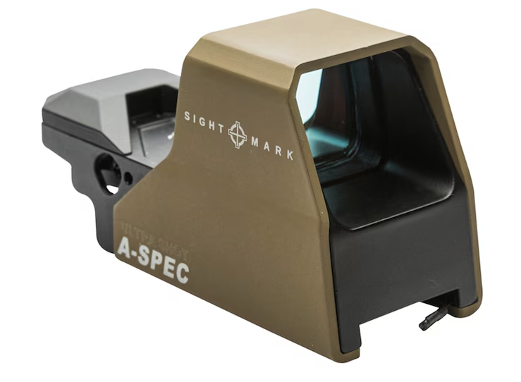 Sightmark Ultra Shot A-Spec Reflex Red Dot Sight, FDE - SM26032DE