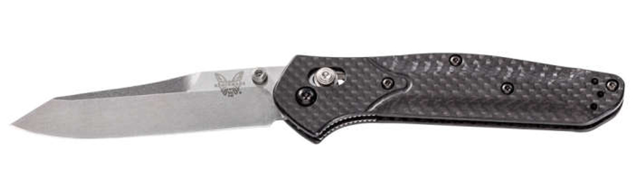 Benchmade Osborne Reverse Tanto Folding Knife, Carbon Fiber - 940-1