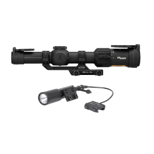 SIG SAUER TANGO-MSR 1-6x24mm LPVO Rifle Scope + FOXTROT-MSR Compact Rifle Light Package