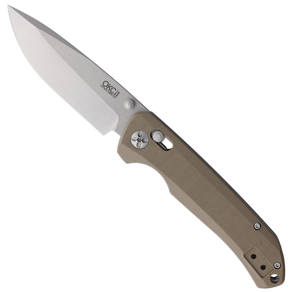 Ontario Knife Company Corporal Crossbar Lock, Tan