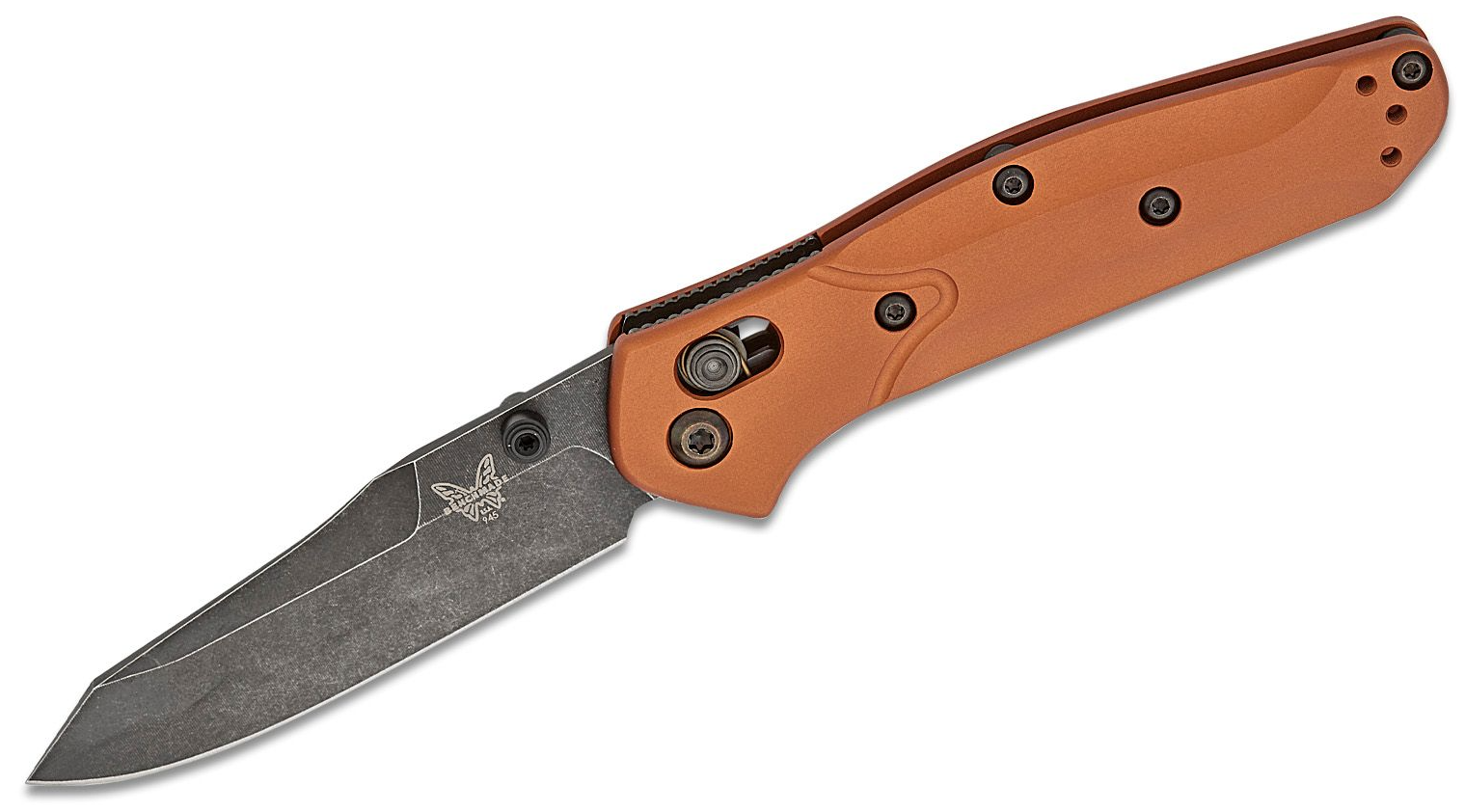 Benchmade Mini Osborne Folding Reverse Tanto Knife, Burnt Copper - 945BK-03