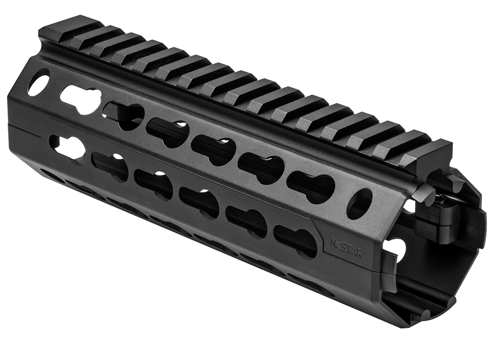 NcStar KeyMod 6.5" AR-15/M4 Carbine Length Handguard, Anodized Black - VMARKMC