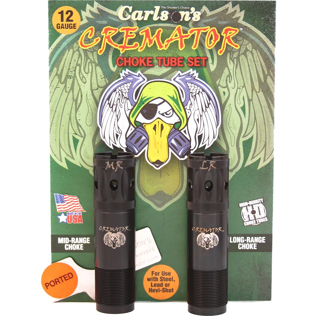 Carlsons Cremator Ported Choke 12 ga. Remington MR, LR 2 pk.