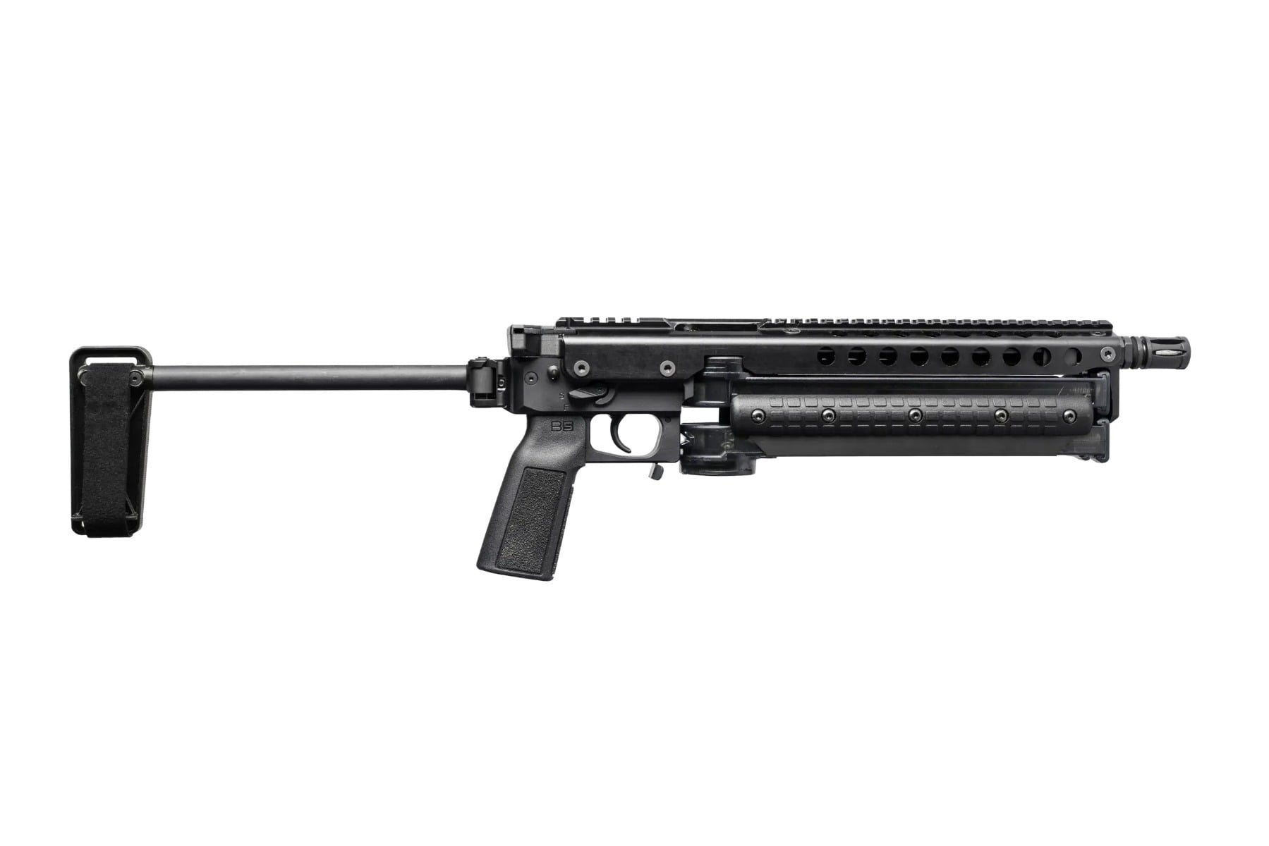 KEL-TEC KP50 9.6" 5.7x28mm 50rd Pistol w/ Brace, Black