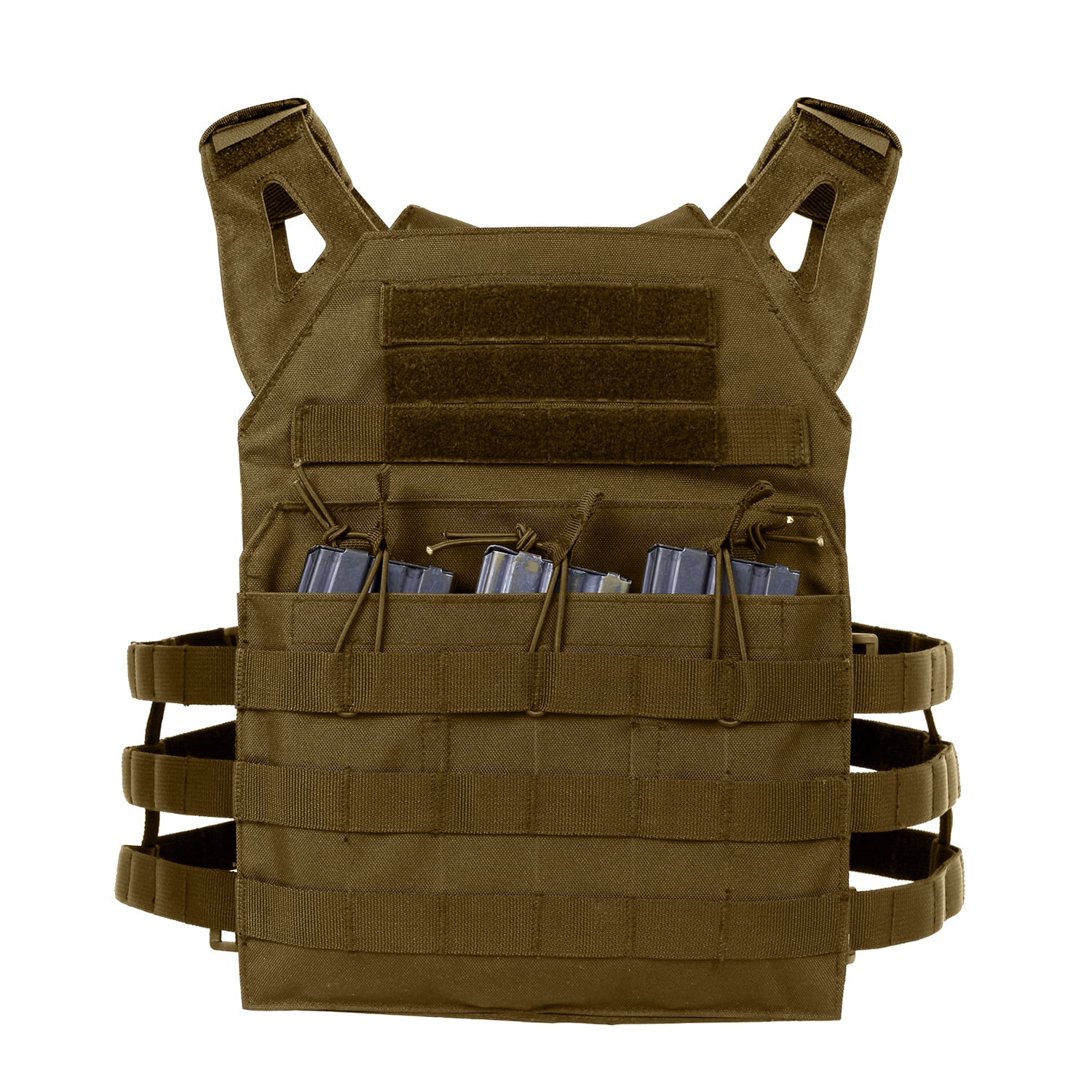 Rothco Lightweight Armor Plate Carrier Vest - Coyote Brown, Regular