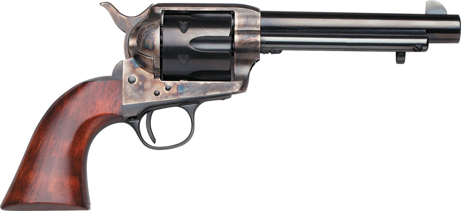 Taylors & Company 1873 Cattleman Standard Finish Large .357 Mag Revolver, Case Hardened - 701E