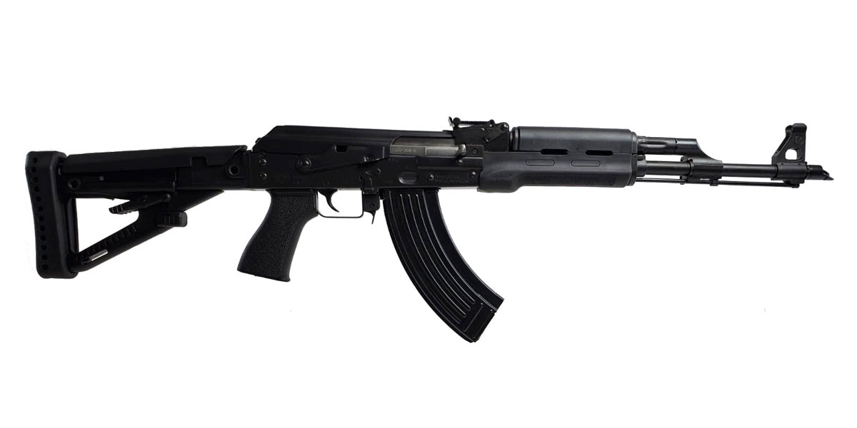 Zastava ZPAP M70 7.62x39 AK-47 Rifle, Black - ZR7762BHM
