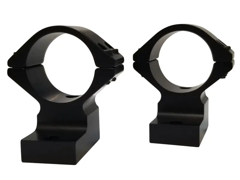 Talley 730336 Scope Mount/Ring Combo Black Anodized Aluminum 30mm Tube Henry H009/H010/H014/H018/H024 Low Rings Lever Action 0 MOA
