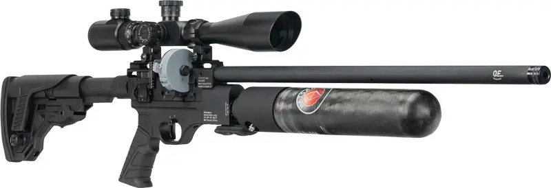 HATSAN FACTOR RC .25 PCP - SIDE LEVER 2-MAGS BLACK