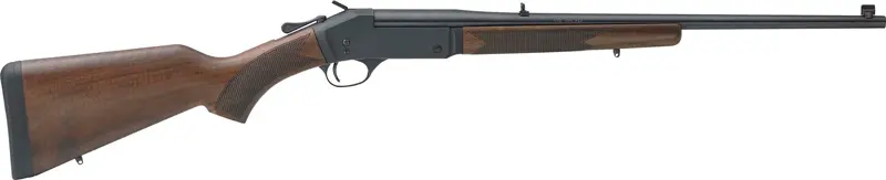 HENRY SINGLE BARREL 357/38 - 22" BLUED WALNUT