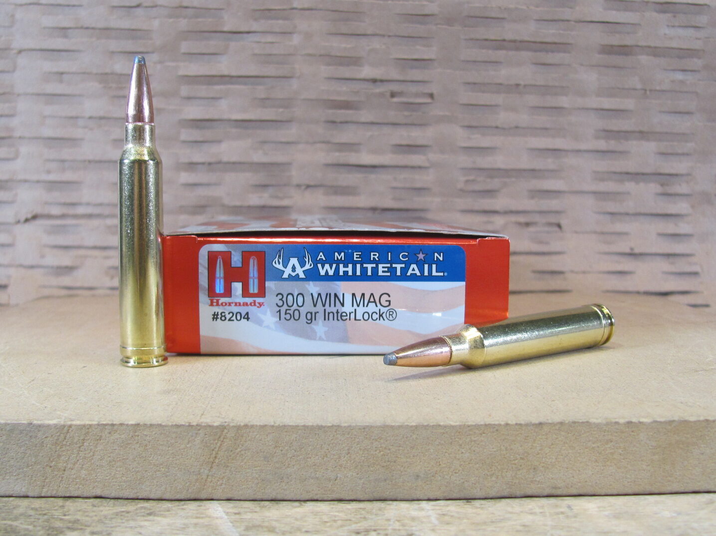 20 Round Box – 300 Winchester Magnum Hornady 150 Grain American Whitetail Ammo – 8204