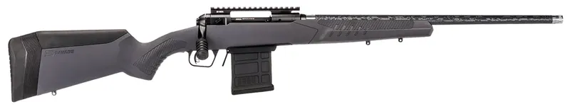 Savage 110 6.5 PRC Bolt 24 8+1 Black Gray