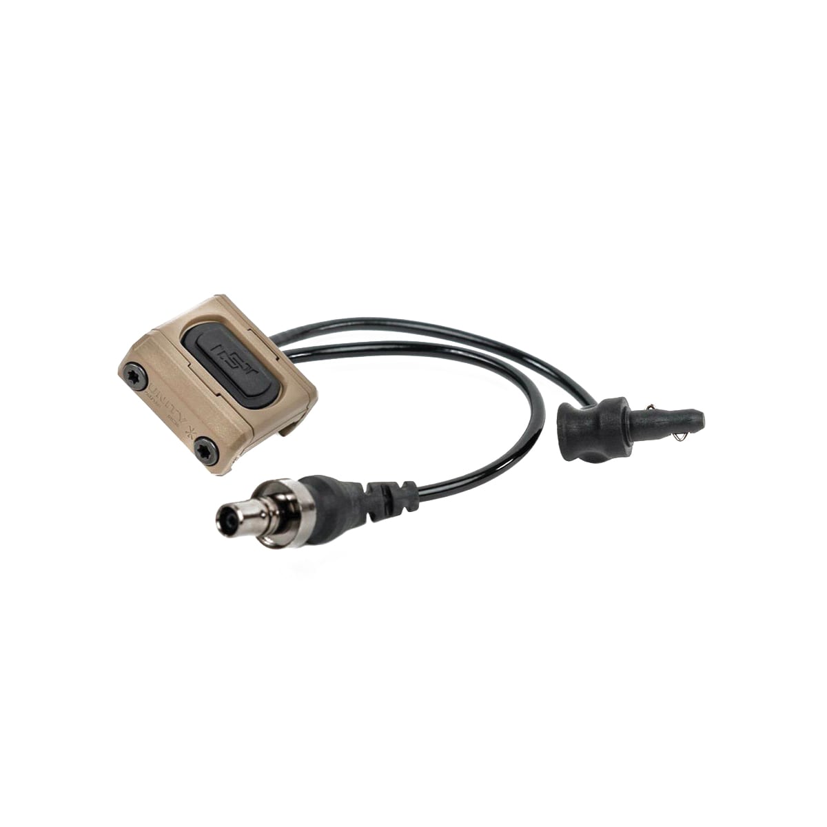 Unity Tactical ModButton Lite Dual Lead/Sync Remote Switch Polymer 1.30" - High-Performance - MBL2-FDE-SF-CL-7