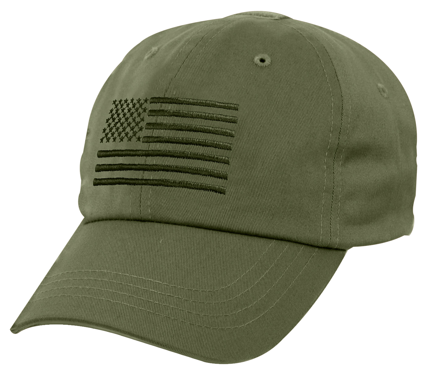 Rothco Tactical Operator Cap With Us Flag - Olive Drab
