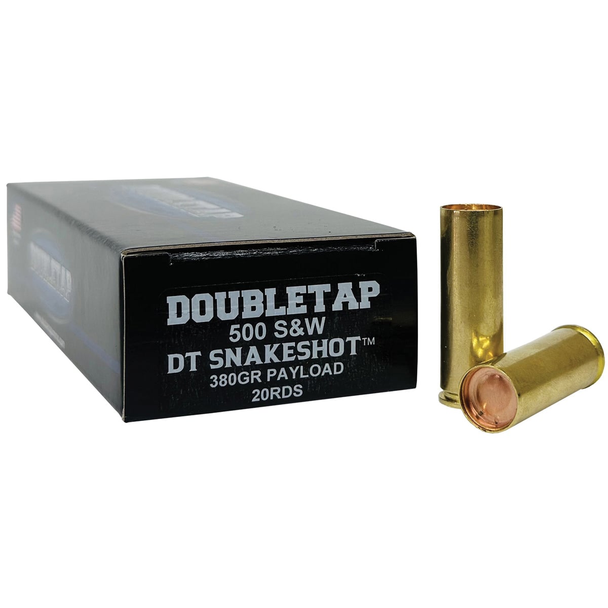 DoubleTap Ammunition DT SnakeShot .500 S&W 380 gr #9 20rds Handgun Shotshell for Maximum Stopping Power - 500SWSS2