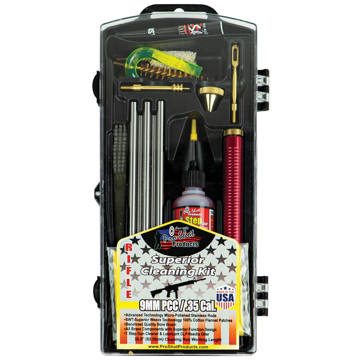ProShot 9mm/.35 Cal Rifle/PCC Classic Cleaning Kit