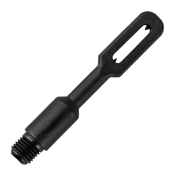 Kleenbore Polymer All Gauge Slotted Shotgun Patch Holder 5/16"-27 - Black - ACC16