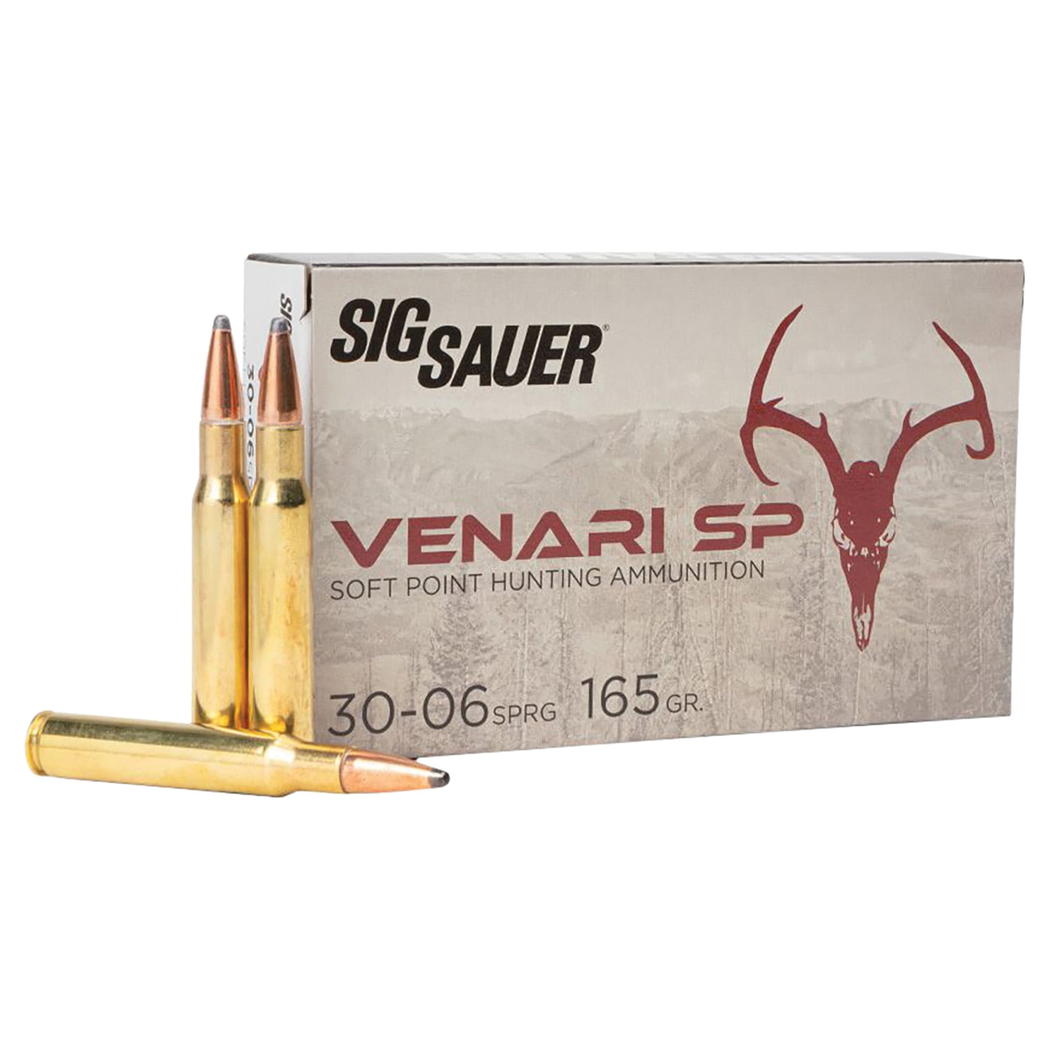 Sig Sauer Venari .30-06 Springfield 165 gr Ammo SP - 20rds - V3006SP16520