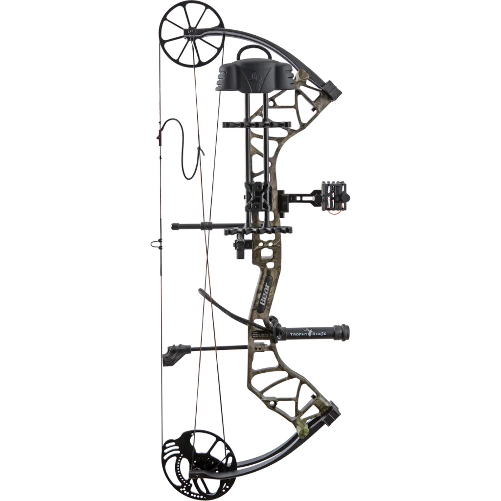 Bear Species XT RTH Bow Package Mossy Oak Roots/Black 55-70 lbs. RH