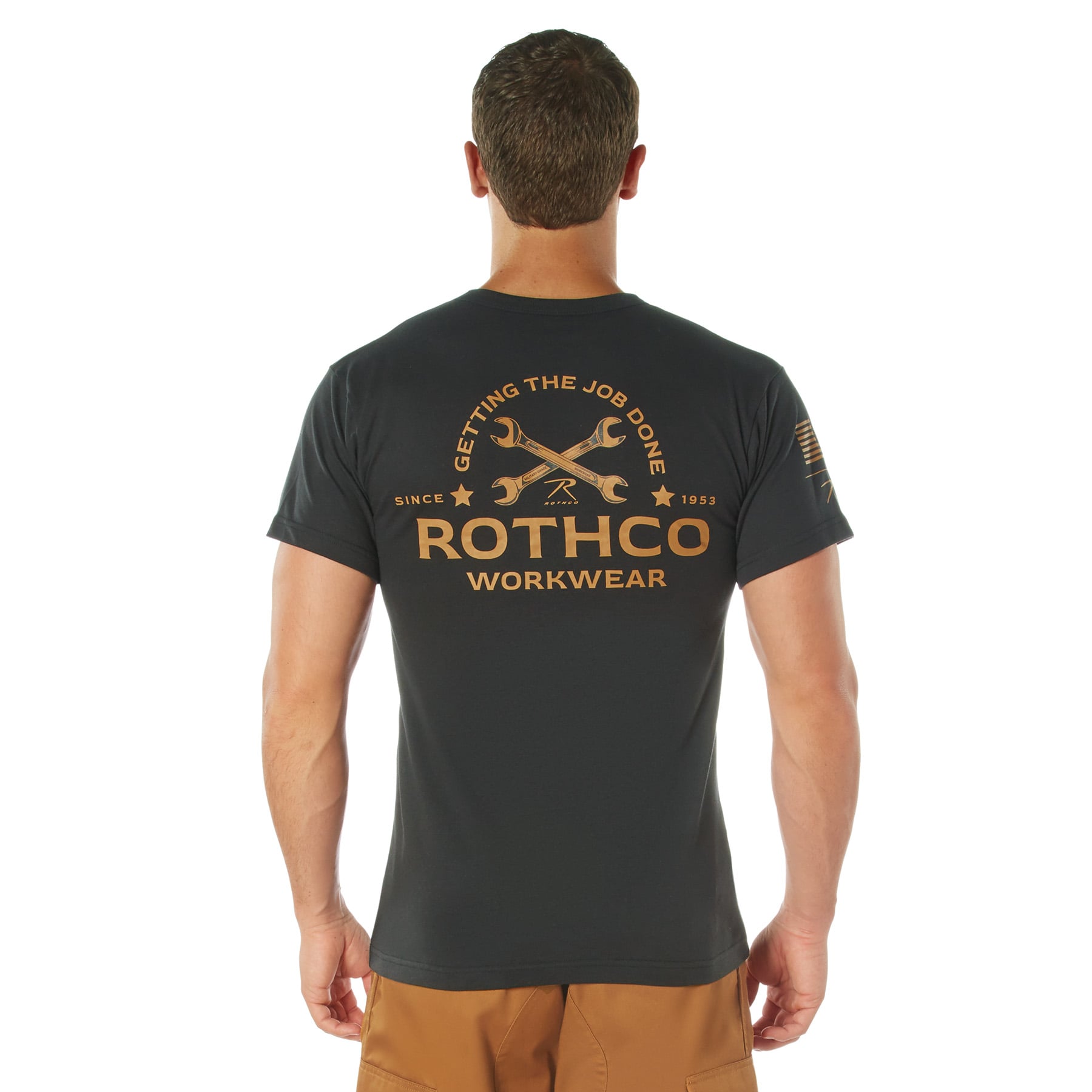 Rothco Getting The Job Done T-Shirt - Black, X-Large