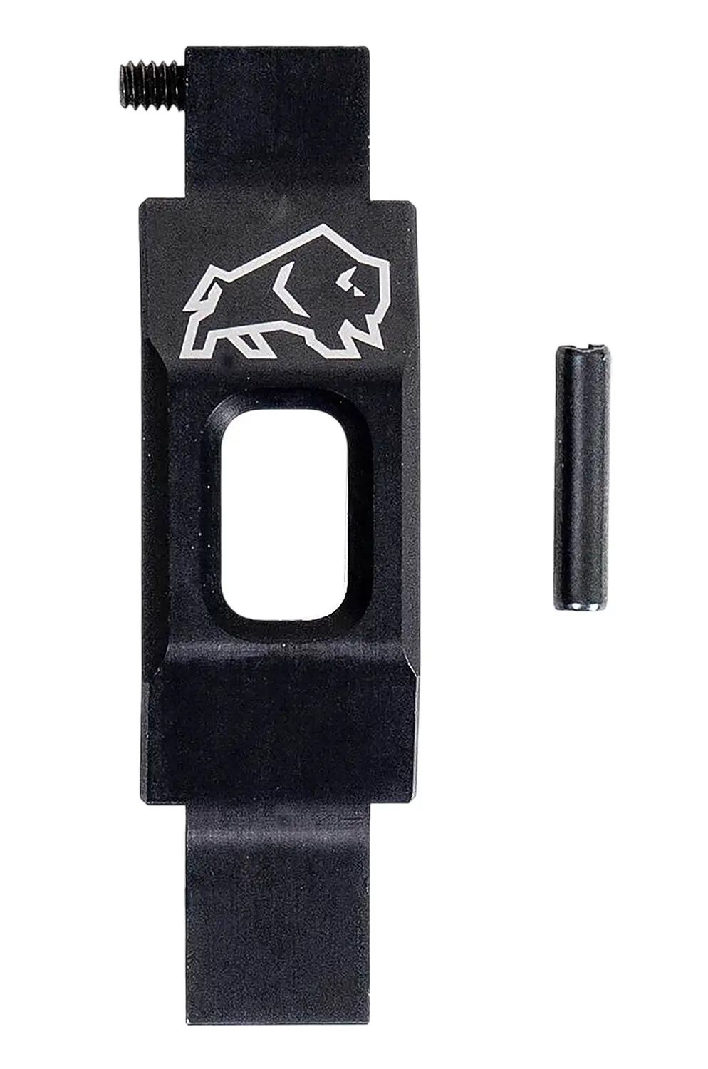 Tapco TAP22064 Trigger Guard Straight Black Aluminum For AR-15