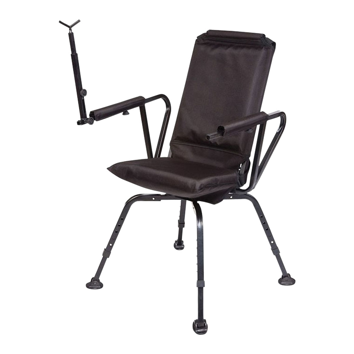 Benchmaster Sniper Seat 360 Shooting Chair, Black - BMPSSSC