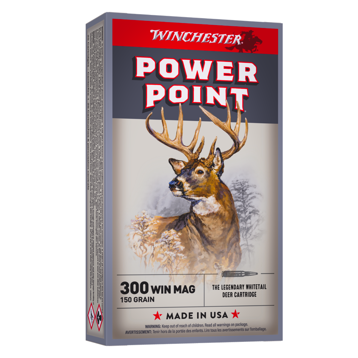 Winchester 300 Win Magnum 150gr Power-Point Super-X Ammunition 20rds - X30WM1