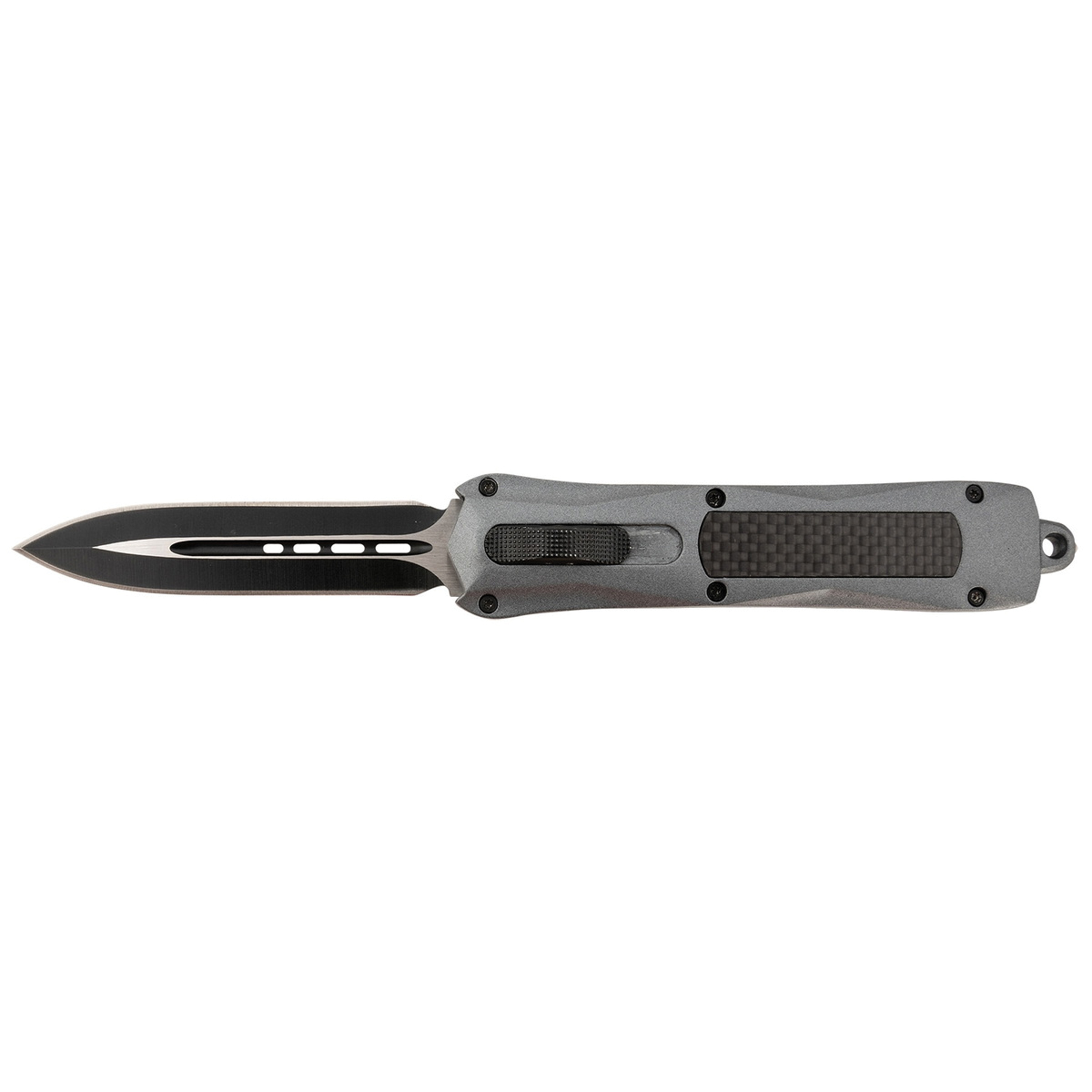 Steel River Spartan Folding/OTF Knife, Dagger, Gray - Sleek Blade, Secure Locking, Perfect for Tactical and Everyday Carry - A163BD