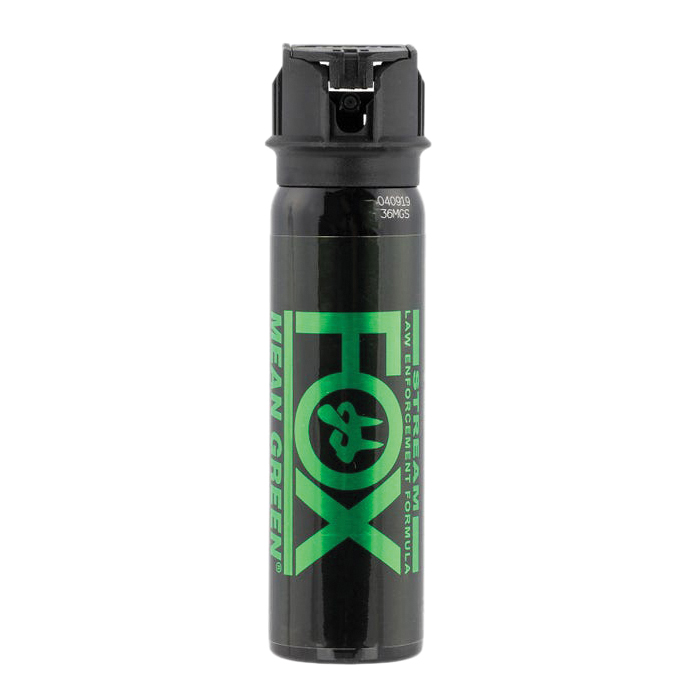 Fox Labs Mean Green Stream Pepper Spray, 3 oz Aerosol Can