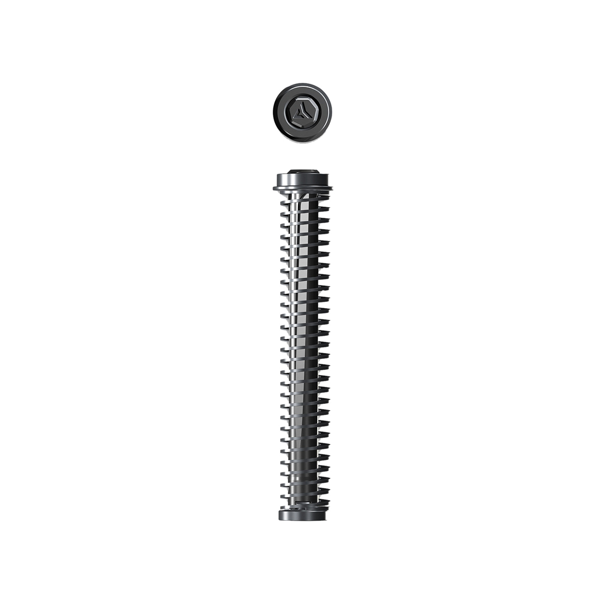 Radian Weapons Compressor Quick-Tune Guide Rod Fits Glock Gen 1-5 G19, Black - Precision and Reliability - 1-5 A-G-19-ROD
