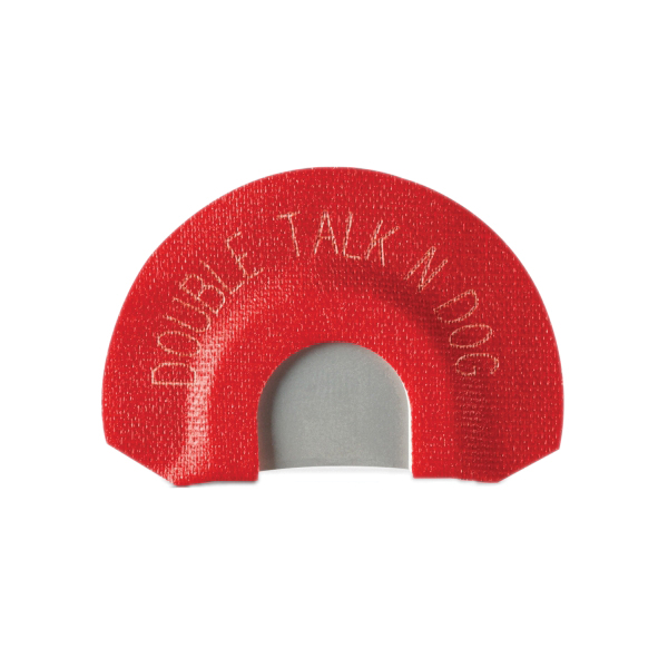 Johnny Stewart Double Talk-N-Dog Diaphragm Call, Red