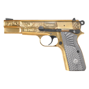 Eaa Girsan MCP35 1911 9mm 4.87" 15rd Pistol - Gold w/ G10 Grips