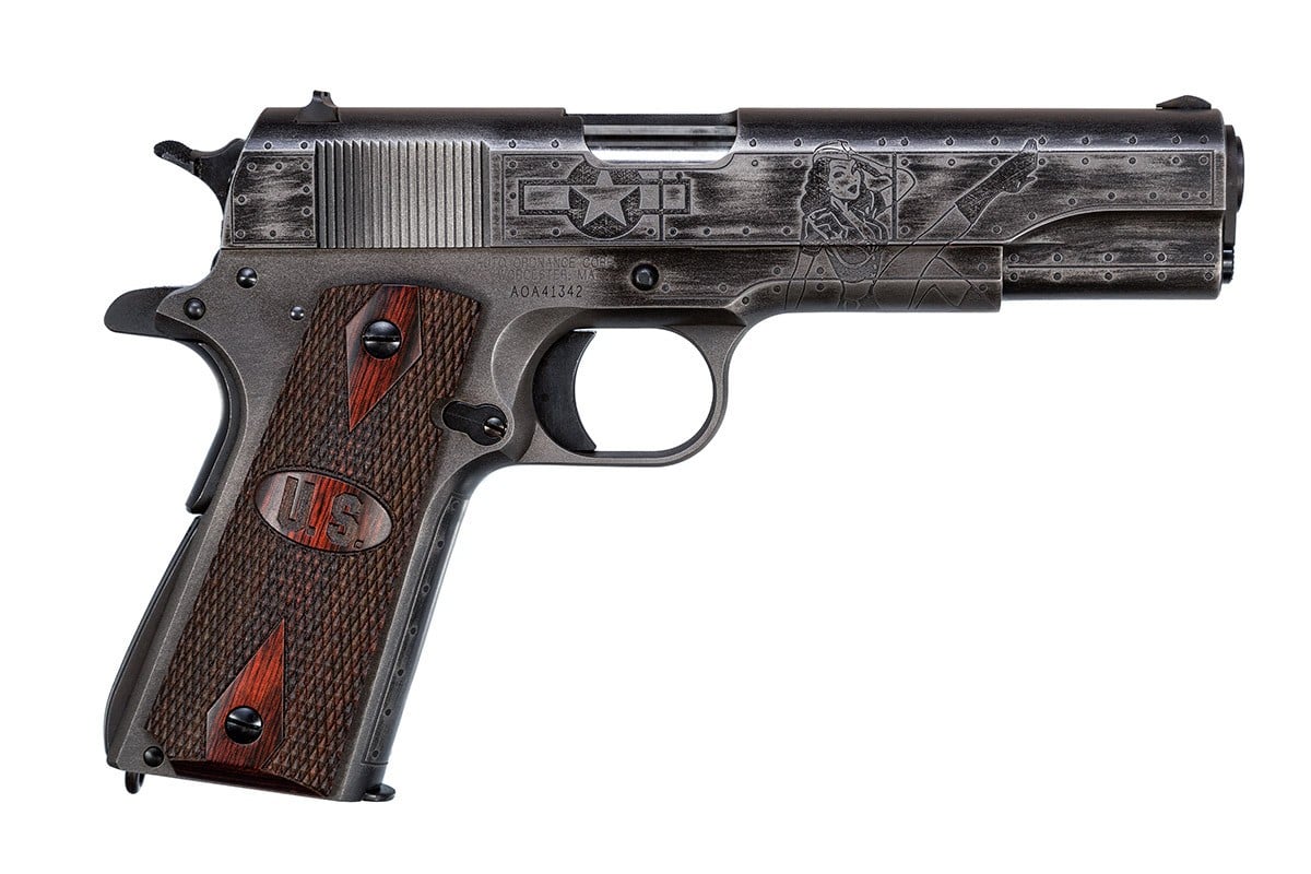 Auto Ordnance "Victory Girls" Squadron Special Edition WW2 1911 .45 ACP Pistol - 1911BKOWC1