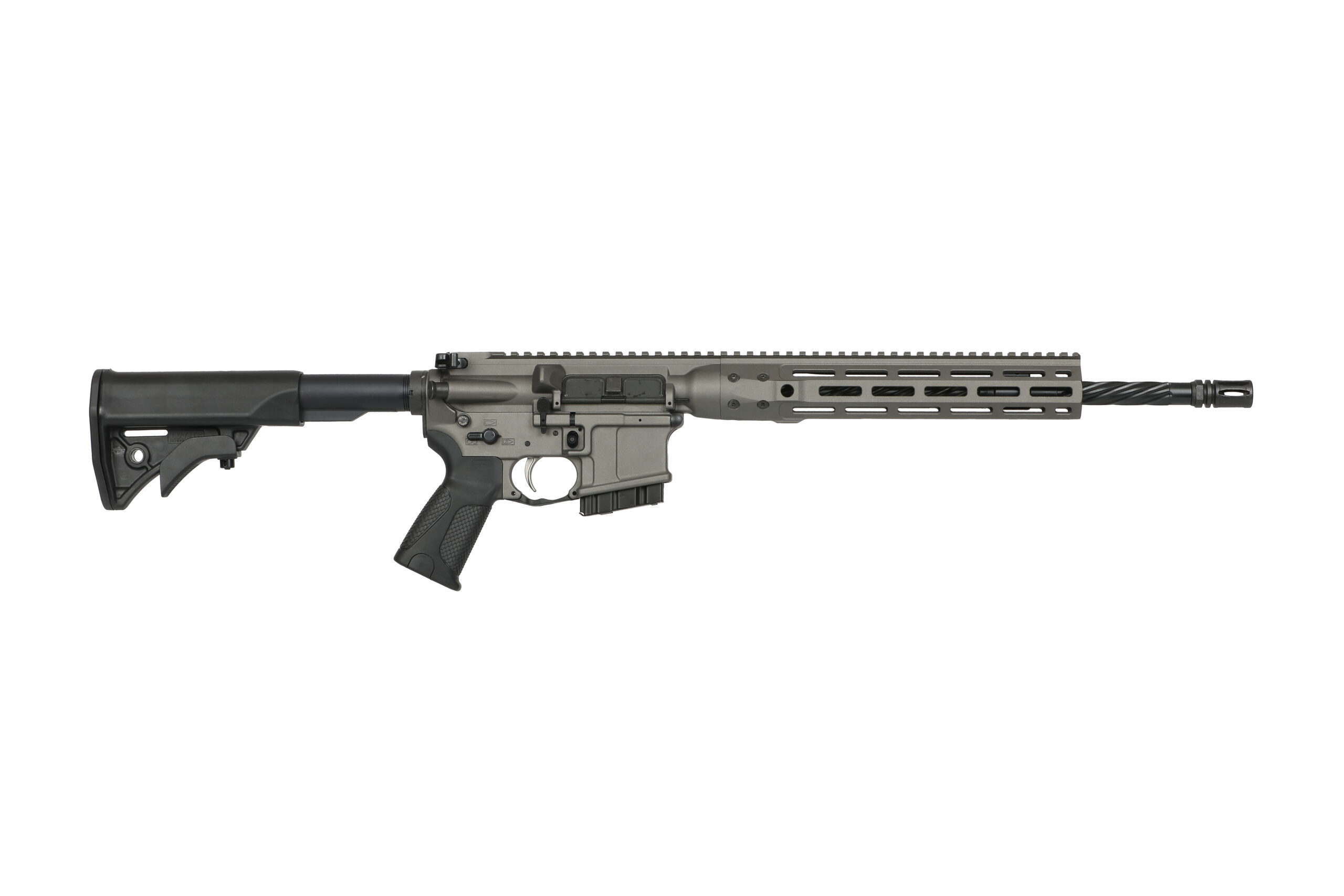 LWRC DI 5.56 Rifle - Gray, 16" Barrel, 10+1 Capacity
