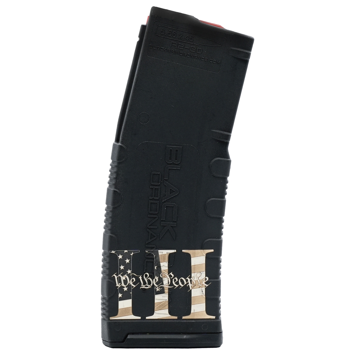 Black Rain Ordnance 30rds 5.56x45mm/.223 Remington Black Magazine - High-Capacity - BRO-MAG30-3PERCENT