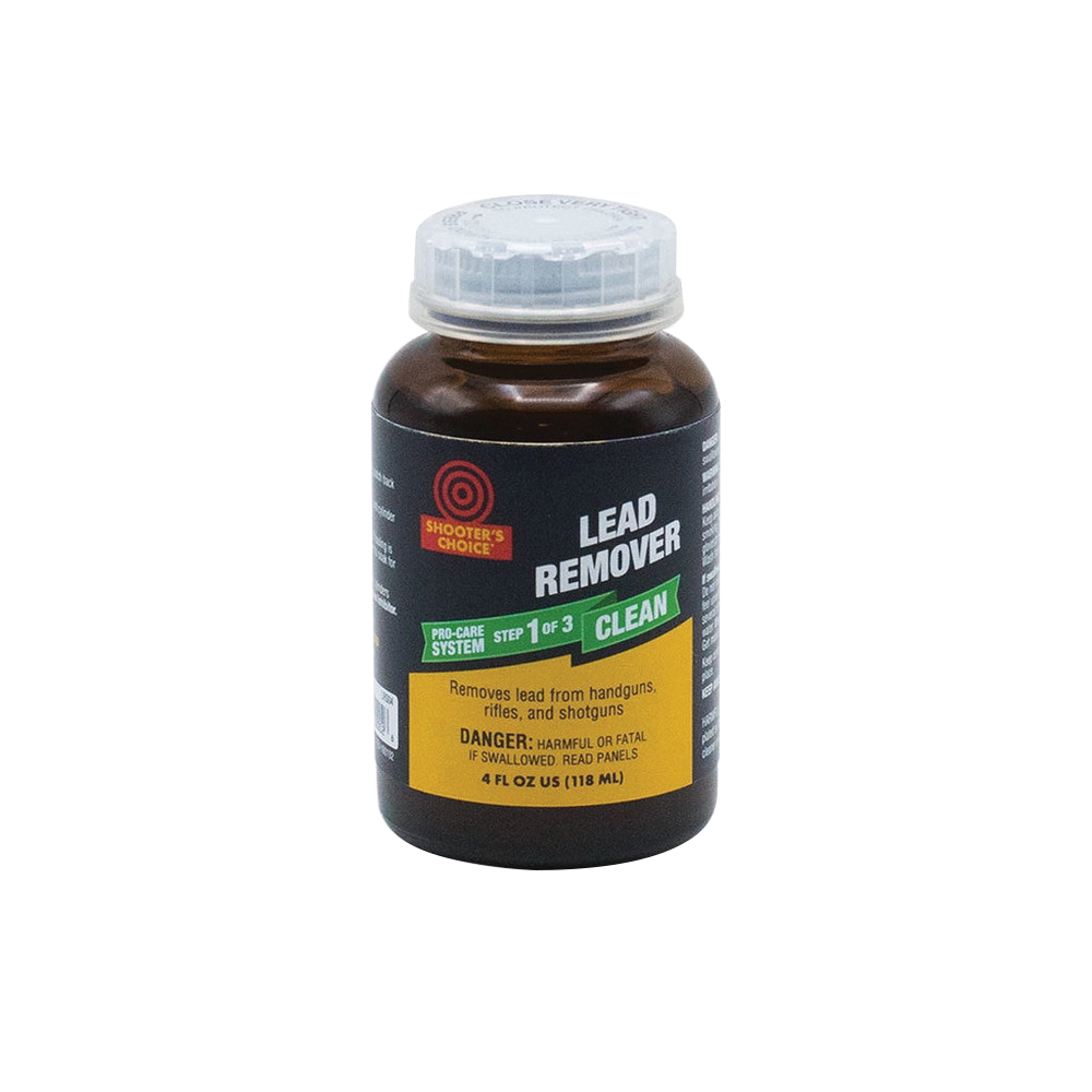 Shooter's Choice Lead Remover, 4 oz Glass Bottle - LRS04